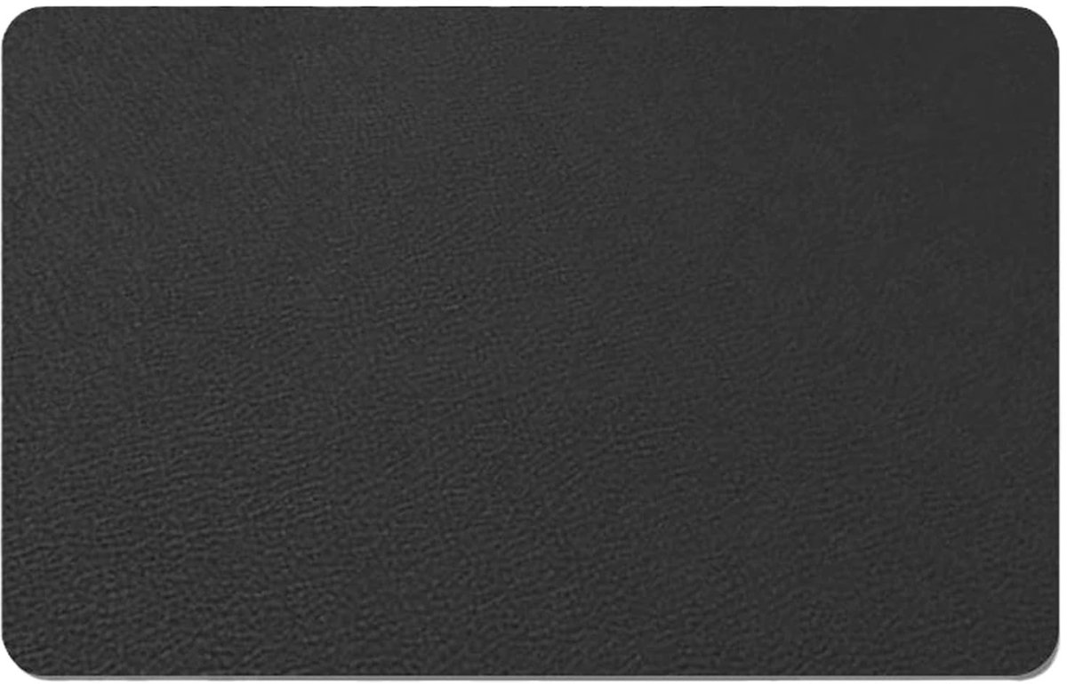 Allecto - Afvoermat - Diatomiet - Waterabsorberend - 40x60mm - Antislip - Keukenaccessoire - Zwart