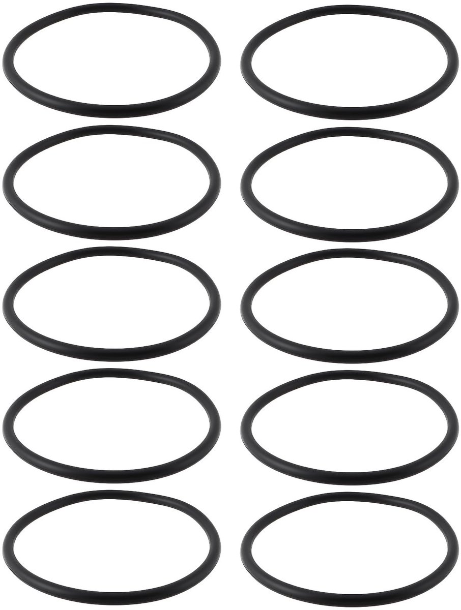 Allecto - Nitrile O-Ringen - Verstevigde Rubber Seal Ringen - 10 stuks - 85x5mm - Mechanische Toepassingen - Duurzaam en sterk - Geschikt voor dive..