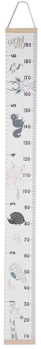 Allecto - Verwijderbare Hoogte Maatregel - Groei Grafiek Muursticker - Kinderen - Kamer Decoratie - Houten Liniaal - Praktisch Accessoire