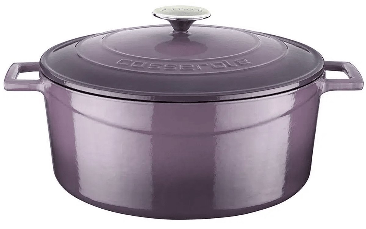 Lava Braadpan - 28 cm - 6.71 liter - Gietijzer - Paars