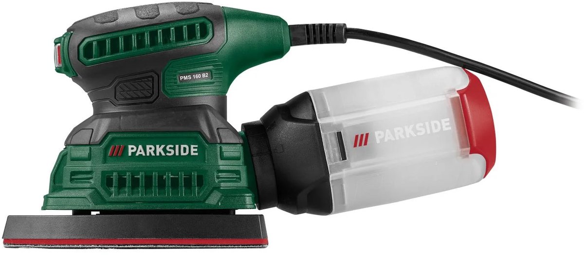 PARKSIDE® Schuurmachine 160 W - Oscillatiefrequentie: 13.000/26.000 tpm - Geïntegreerde afzuigfunctie met stofopvangbak - Ergonomische greep geschikt voor rechts- en linkshandigen – foto 5