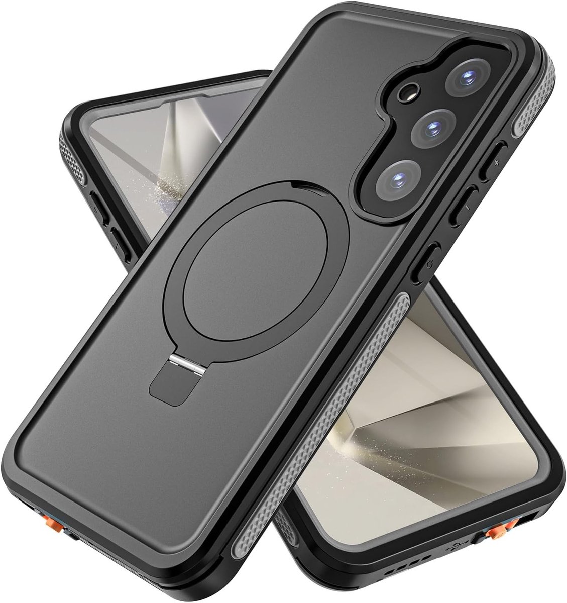 Zwarte beschermhoes voor TB S25 Plus - Schokbestendig, Lichtgewicht en Duurzaam Design