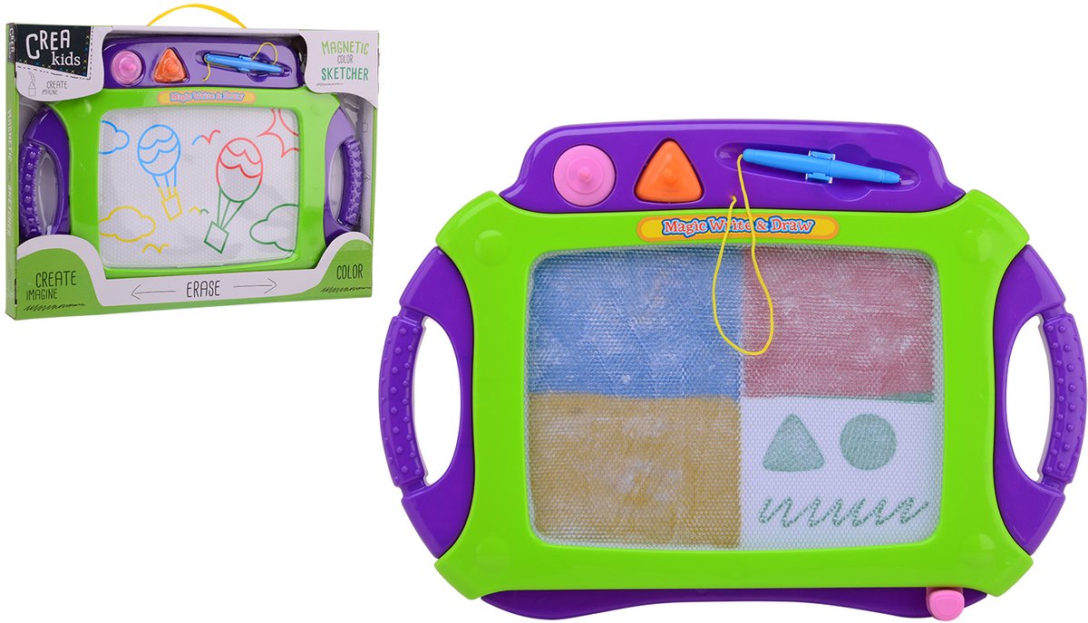 Kids Art Magnetisch Kleuren Tekenbord 45X30 Cm — afbeelding 4