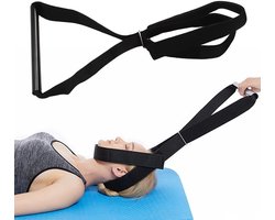 Allecto - Nek Traction Device - Cervicale Rekband - Comfort Grip - Met Kinsteun - Voor Nekpijn en Ontspanning - Geschikt voor Thuisgebruik - Zwart