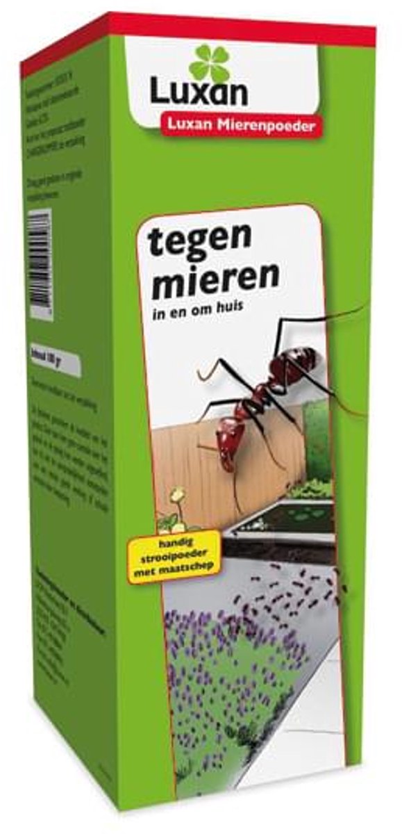 Luxan Mierenpoeder (100 gr) - Krachtige Insecticide - Met gratis cheatsheet