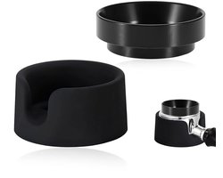 51 mm magnetische zeefhouder trechter voor espressomachines met tamperbasis – Barista accessoireset voor optimale koffiebereiding en perfect schuim