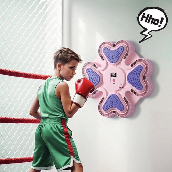 Boxing Machine Wall Mount, Intelligent Wall-Mounted Punching Trainer, Fitness & Strength Training Machine for Indoor Home Workouts, Living Room & Bedroom Gym 02x11.02x0.59 Inches — afbeelding 5
