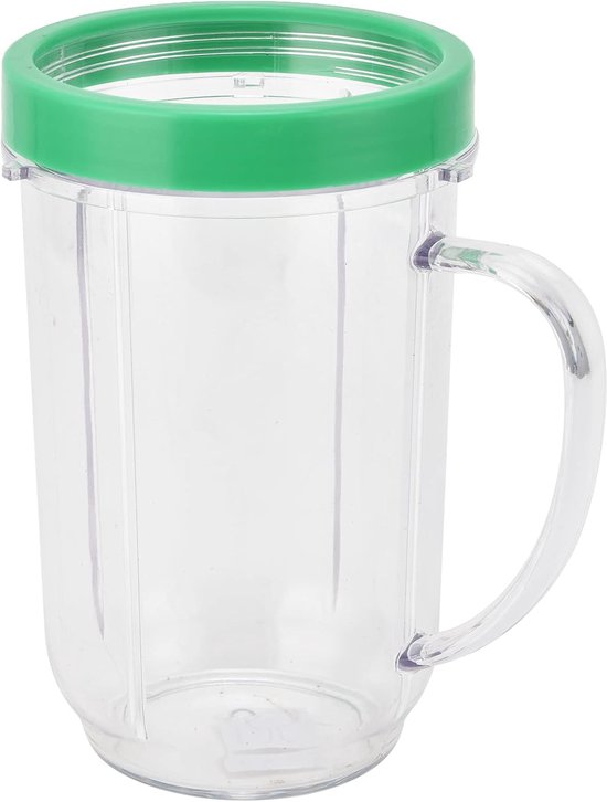 Blenderbeker Vervanging - Reservebeker Mixer - Sap Maken - Voedselveilig PP Materiaal - 16Oz - Groen — afbeelding 5
