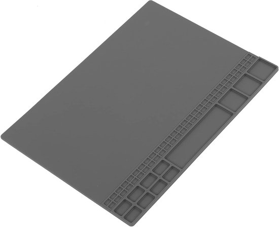 Hittebestendige Siliconen Soldeermat 405x105mm - Antistatisch, Niet-Magnetisch, Ideaal voor Elektronische Reparaties, Hoog Temperatuurweerstand — afbeelding 3