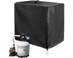 Hoes Zandfilterpomp - Beschermhoes Zwembadpomp - Zwembad Onderhoud - Waterdicht Oxford Materiaal - 66x62x72 cm - Enkel kenmerk