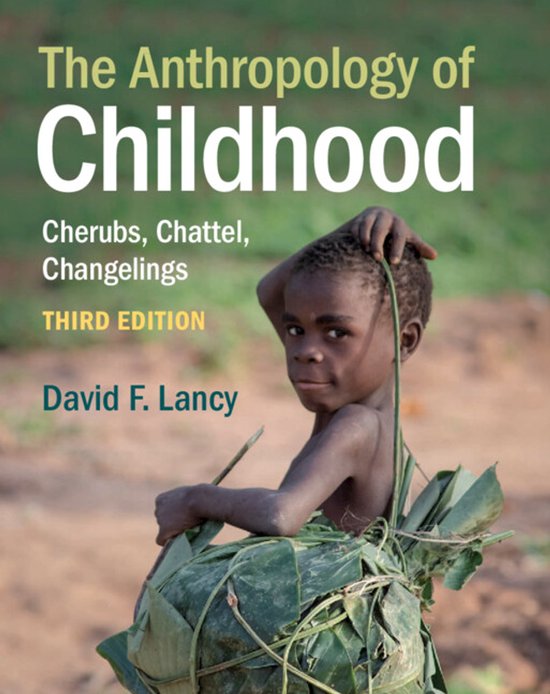 The Anthropology of Childhood - cover