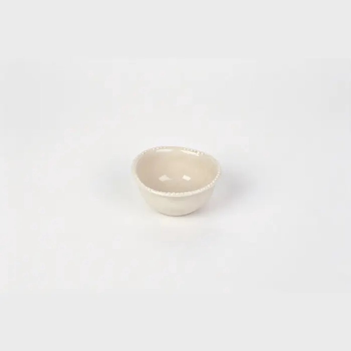 Pearls Beige Schaaltjes 9 cm – Set van 6