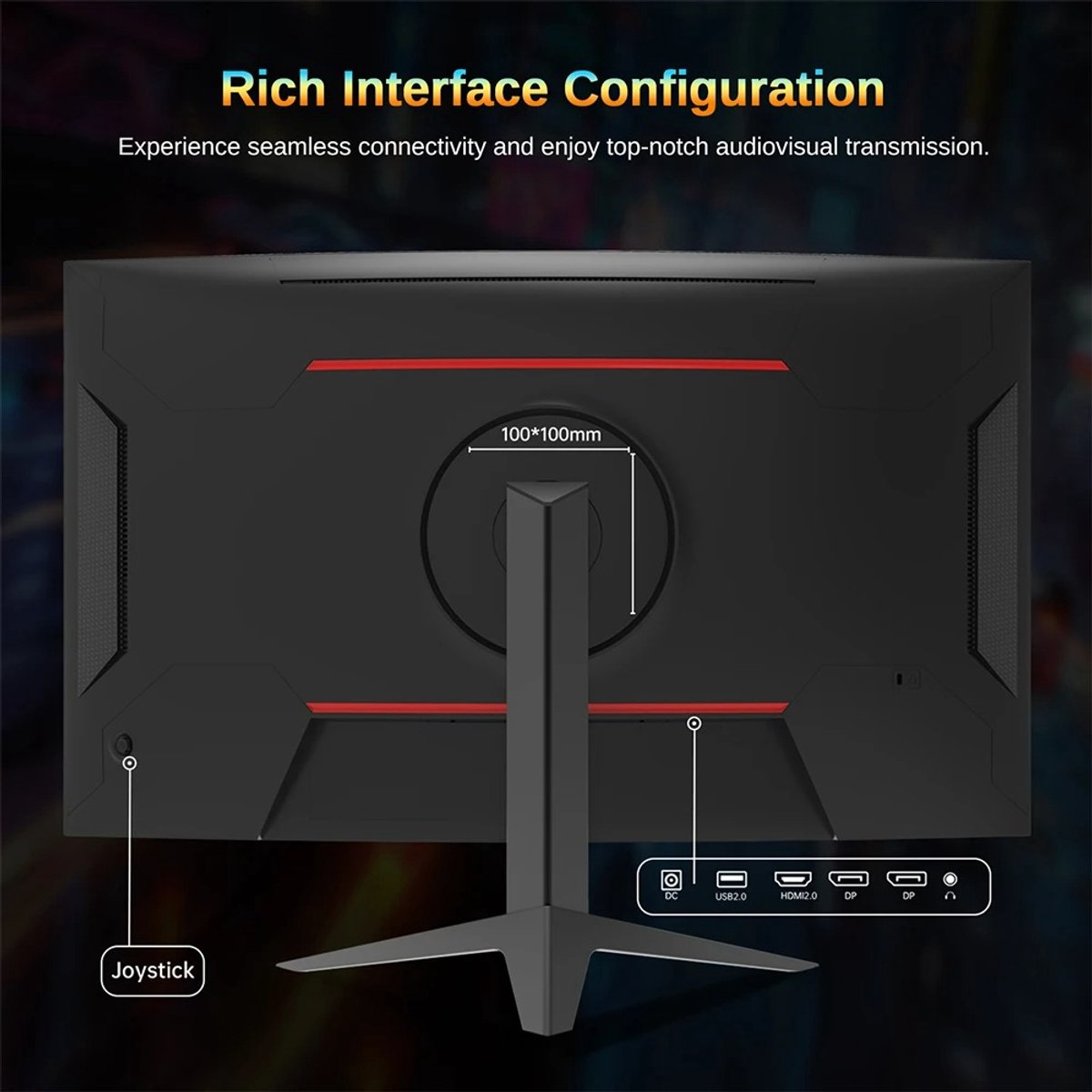 Flolife - Gaming Monitor 32 Inch Curved 240Hz Full HD 1080P - 1800R Frameloos PC Scherm met FreeSync - 1ms Responstijd - HDMI en DisplayPort - Ideaal voor Gamers en Kantoor thumbnail 2