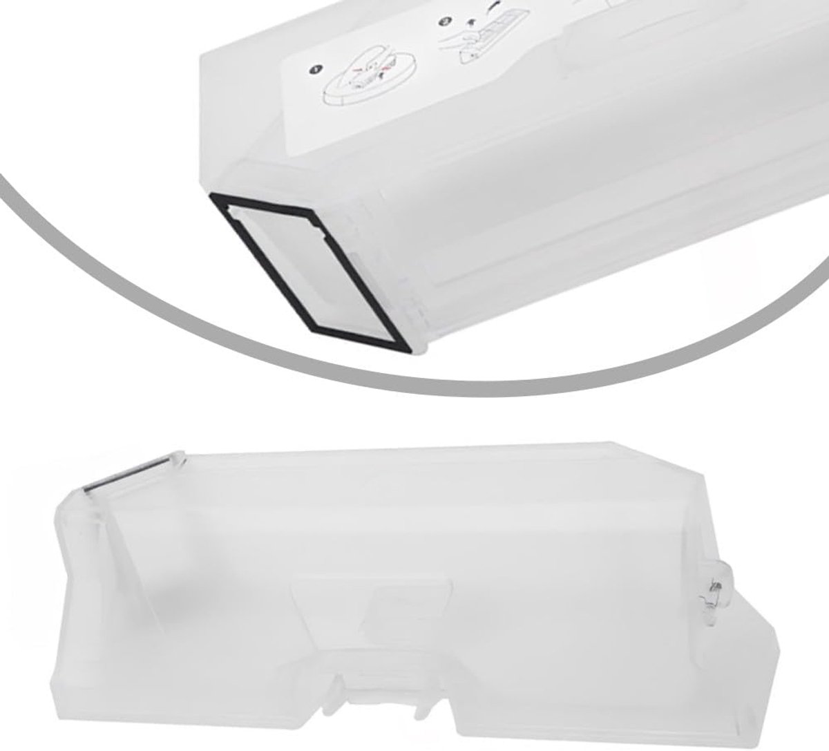 Stofzuiger Stofbak - Reserve Doos Robot - Vloeren Schoon Houden - Grote Capaciteit - 20 x 10 x 5 cm