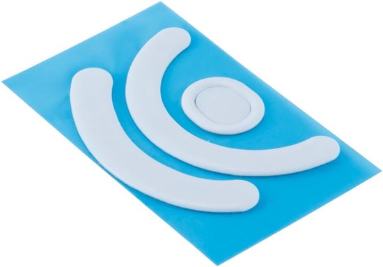 Muisvoetjes Set - Glijders - Soepel Gamen - Duurzaam Teflon Materiaal - 2 Sets - Wit — afbeelding 5