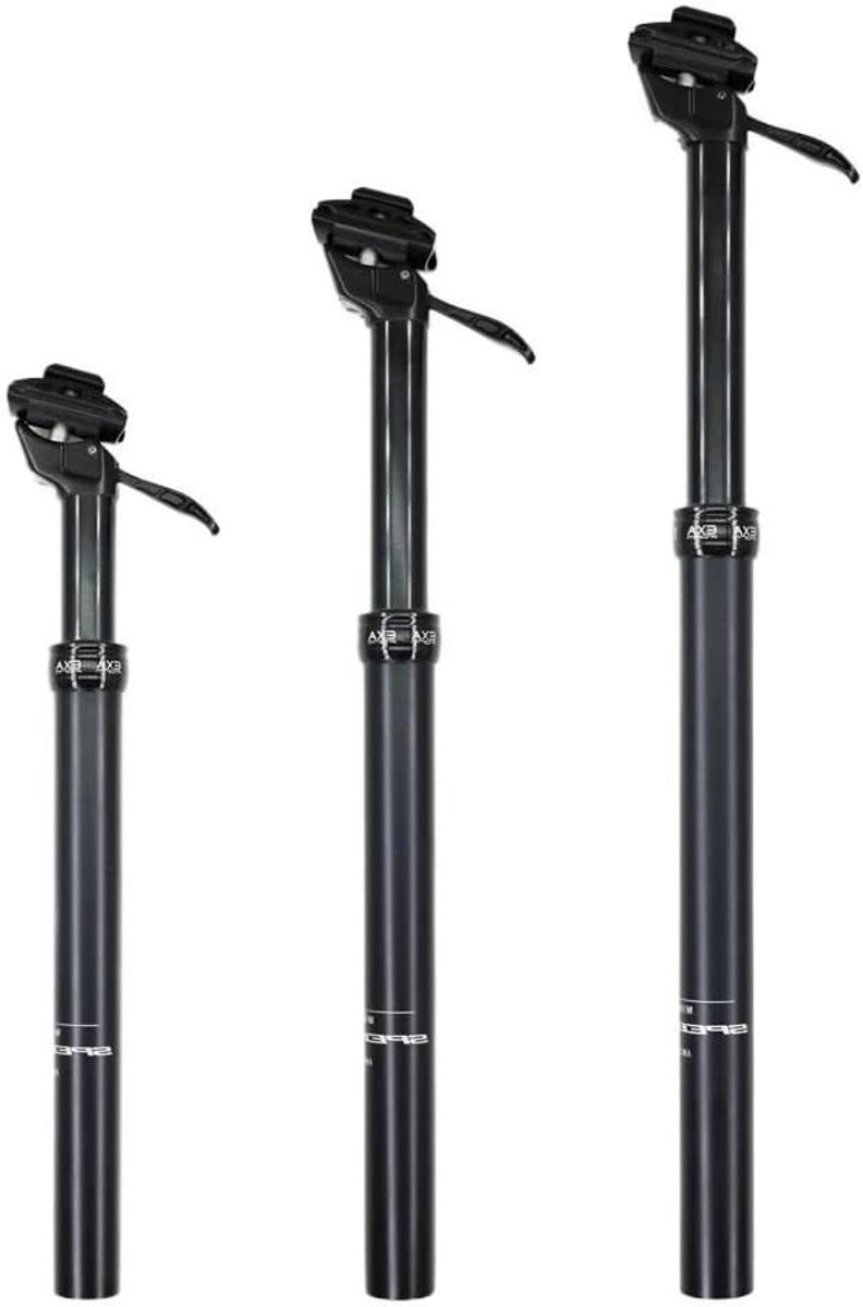 Verstelbare Zadelpen - Dropper Zadelpen - Fietscomfort Verhogen - Handmatige Veerweg - 175 mm - Metaal