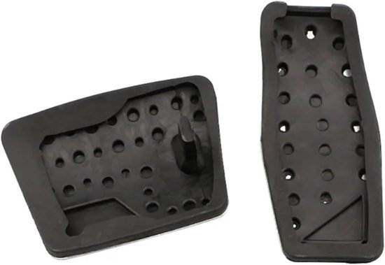 Pedaalhoezen Set - Gaspedaal Covers - Verbeteren Rijveiligheid - Antislip Roestvrij Staal - Voor 2017-2021 - Zilver — afbeelding 3