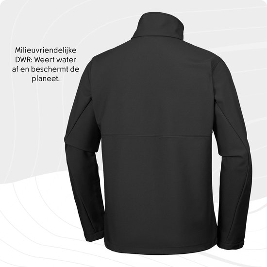 Columbia Ascender™ Softshell Jacket Heren Outdoorjas - Black