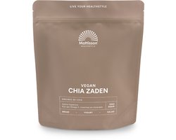 Mattisson - Absolute Chia Zaad Raw - Chiazaad Vol Essentiële Voedingsstoffen- 100% Chia Zaden - 1 kg