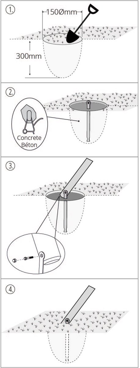 Plum 2 in 1 schommelset metaal — afbeelding 4