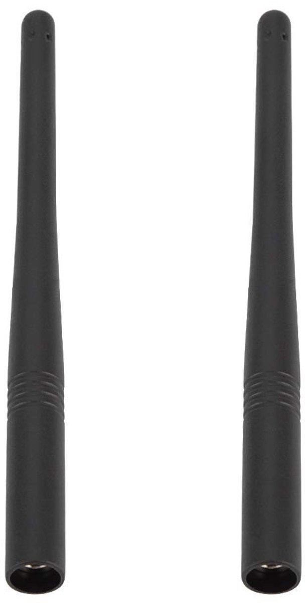 Dailygoods- Walkie Talkie Antenne 2 Stuks - Flexibele VHF Antenne - Geschikt voor Yaesu/Vertex - Stabiel Signaal - Hoogwaardig Materiaal - 15,5 cm Lengte