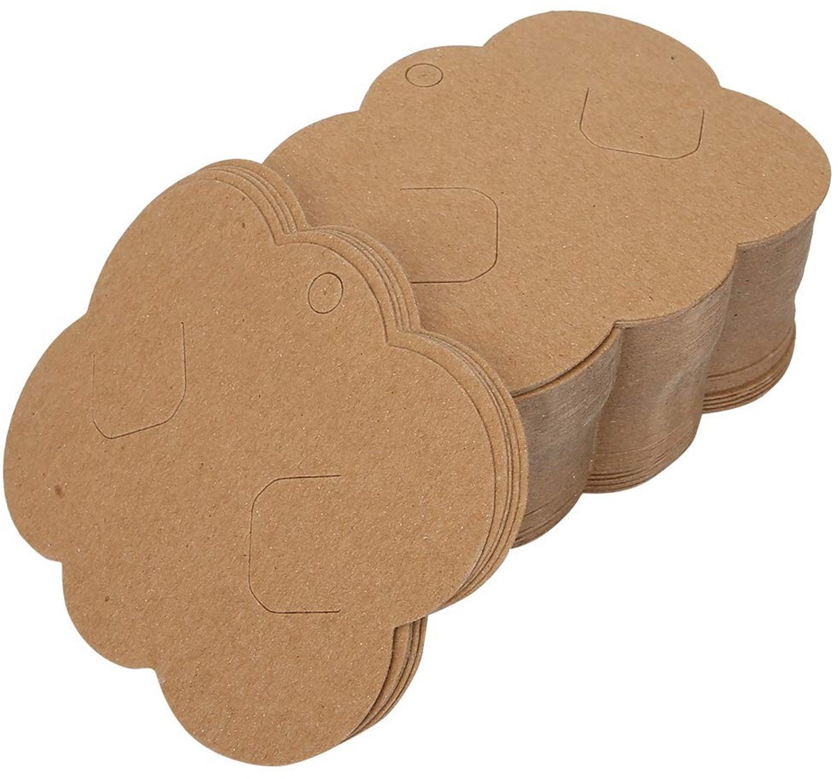 Dailygoods- Displaykaart 100 Stuks - Haarspeld/Accessoire - Presentatiekaarten - Organiseren - Handig Ontwerp - Voor Diverse Haaraccessoires - Presentatiekaart