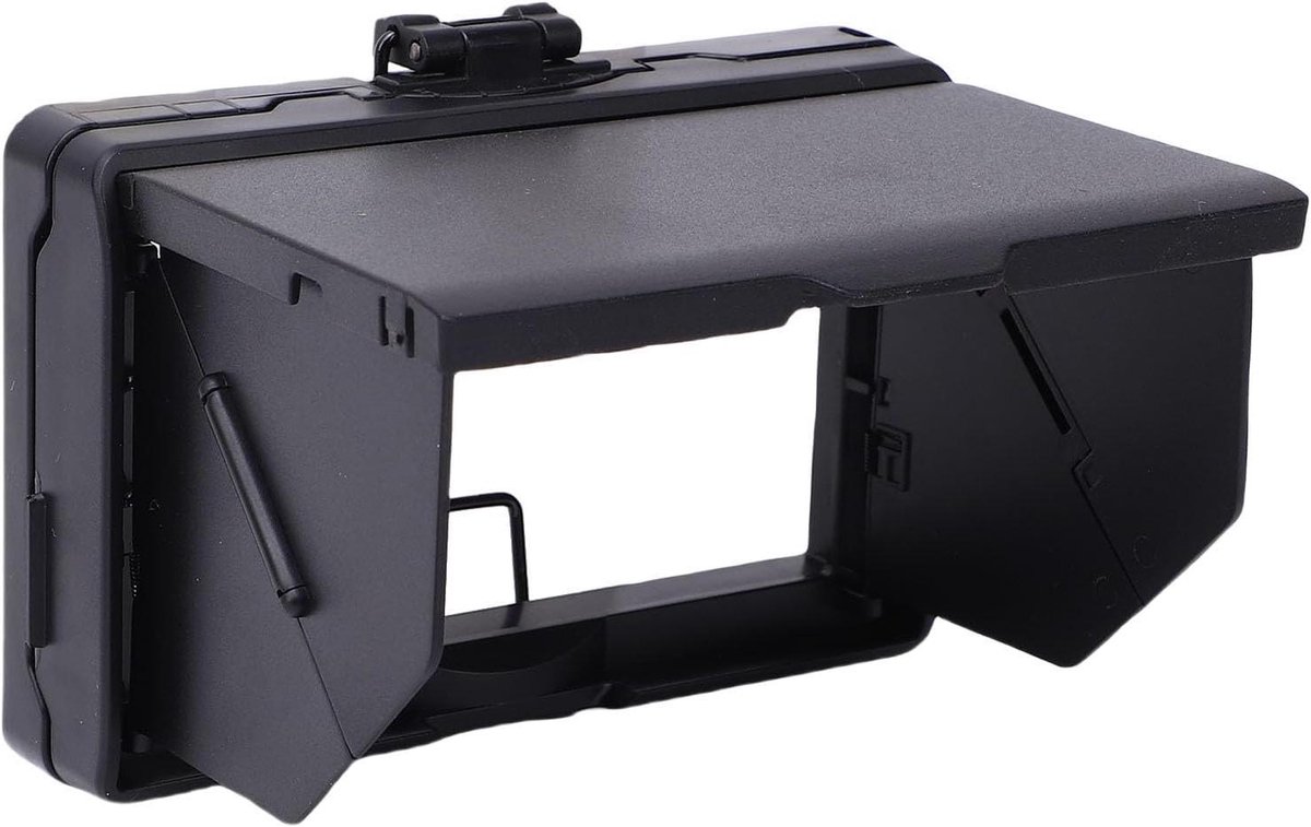 Opvouwbare Zonnekap - Schermkap Monitor - Betere Zichtbaarheid - Op maat Gemaakt - 13 x 2 x 127 cm - Zwart