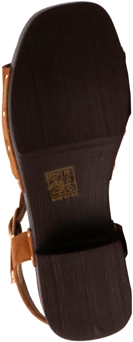 Sandalen met hak