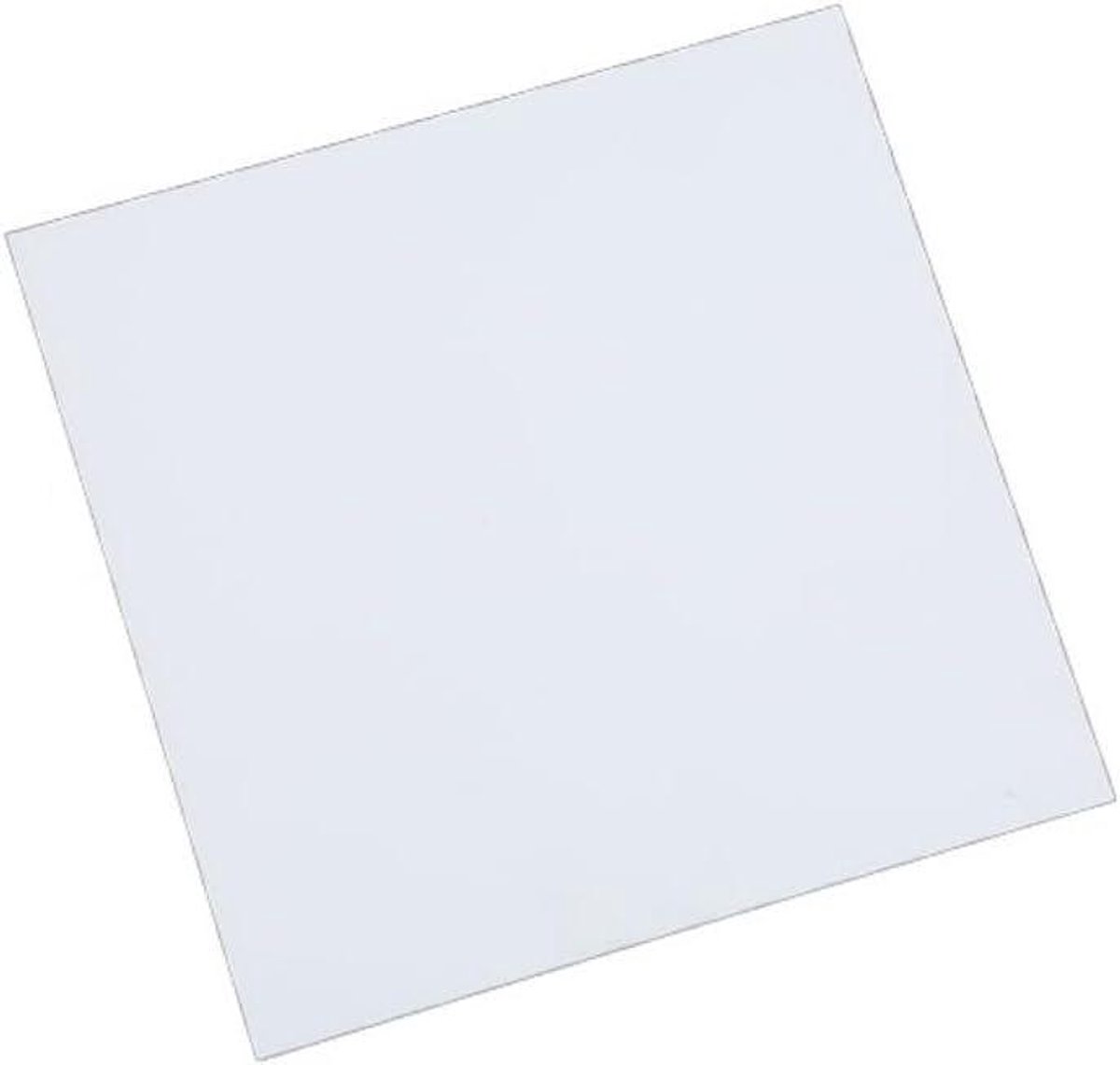 Keramische Plaat - Zirkonia Substraat - Precisie Werk - Hoge Slijtvastheid - 22 x 43 mm - Wit