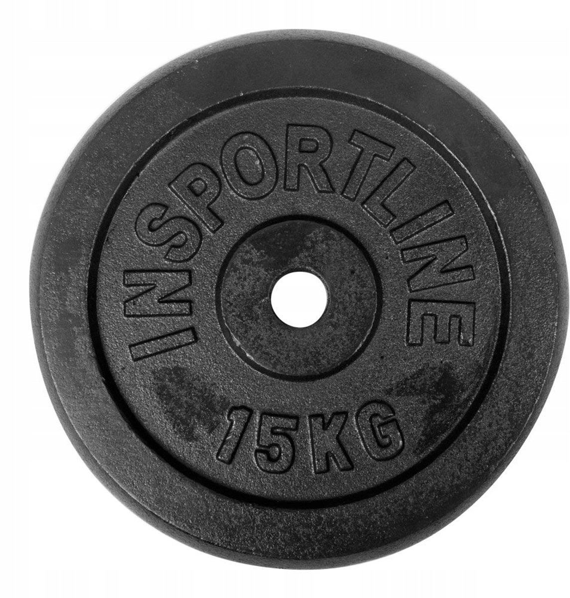 inSPORTline Gietijzeren Gewicht 15 kg - 30 mm opening