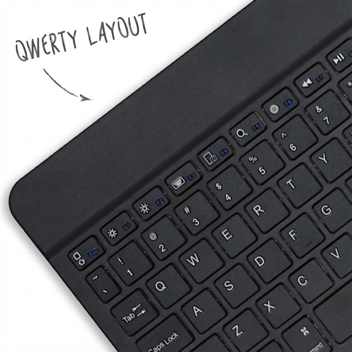 Accezz Tablet Toetsenbord Hoes - Geschikt voor Apple iPad 11 2025 A16 / iPad 10e generatie (2022) 10.9 inch - QWERTY Bluetooth Keyboard Bookcase — cadeau in Telefoon & Tablet - foto 3