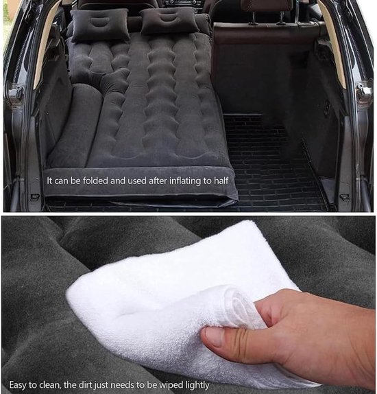 Opblaasbaar Matras - Reisbed Auto - Comfortabel Slapen - Voertuigspecifiek Ontwerp - ca. 175 cm - B-1 — afbeelding 3