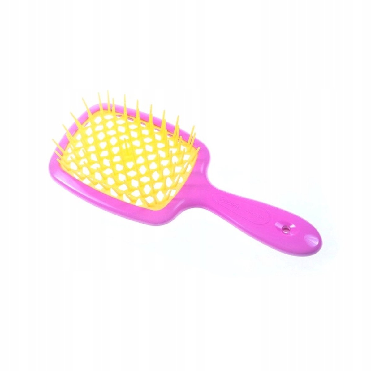 Janeke Superbrush Ontwarborstel Roze-Geel