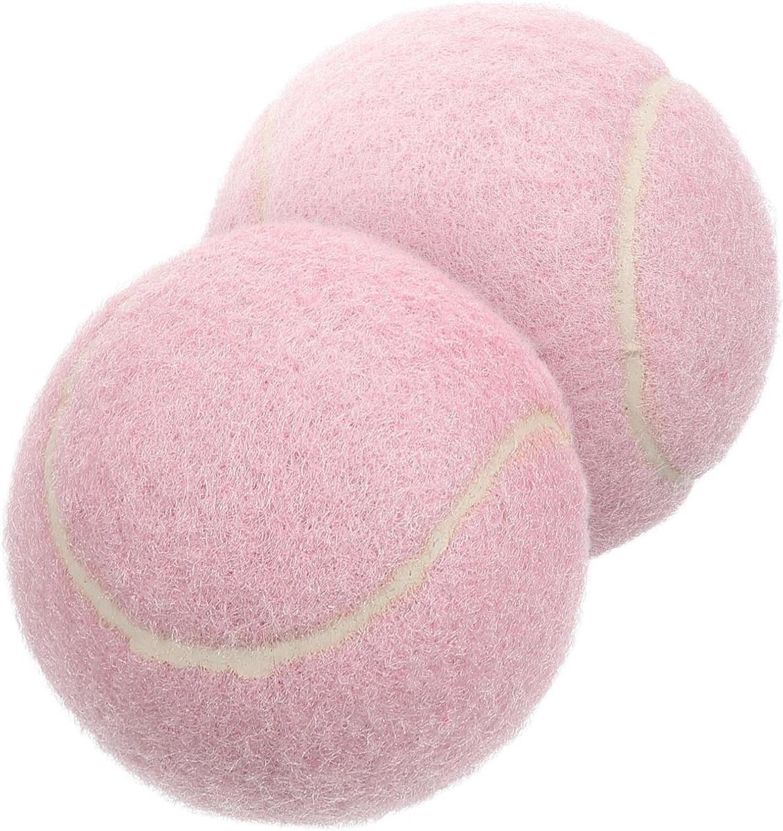 Tennisballen Set - Oefenballen Tennis - Tennistraining Verbeteren - Lichtgewicht Ontwerp - 2 Stuks - Felroze
