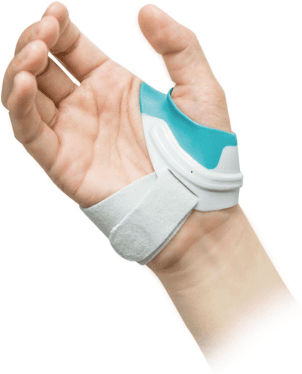 E-life – CMC Duimbrace – Ondersteuning voor duim bij artrose en overbelasting - M - Rechts - Wit
