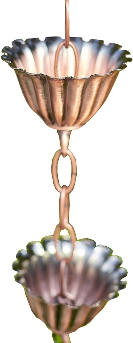 Regenketting - Regenpijp alternatief - Tuin decoratie - Verstelbare lengte - 33ft - Metaal