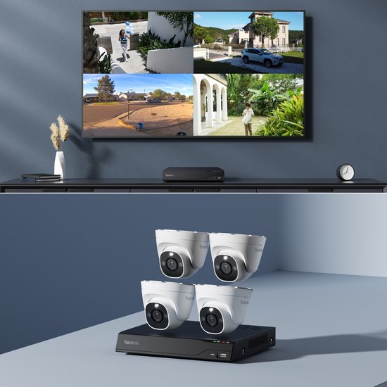 Reolink NVS8-8MD4, set 4x camera's + recorder van Reolink — afbeelding 5