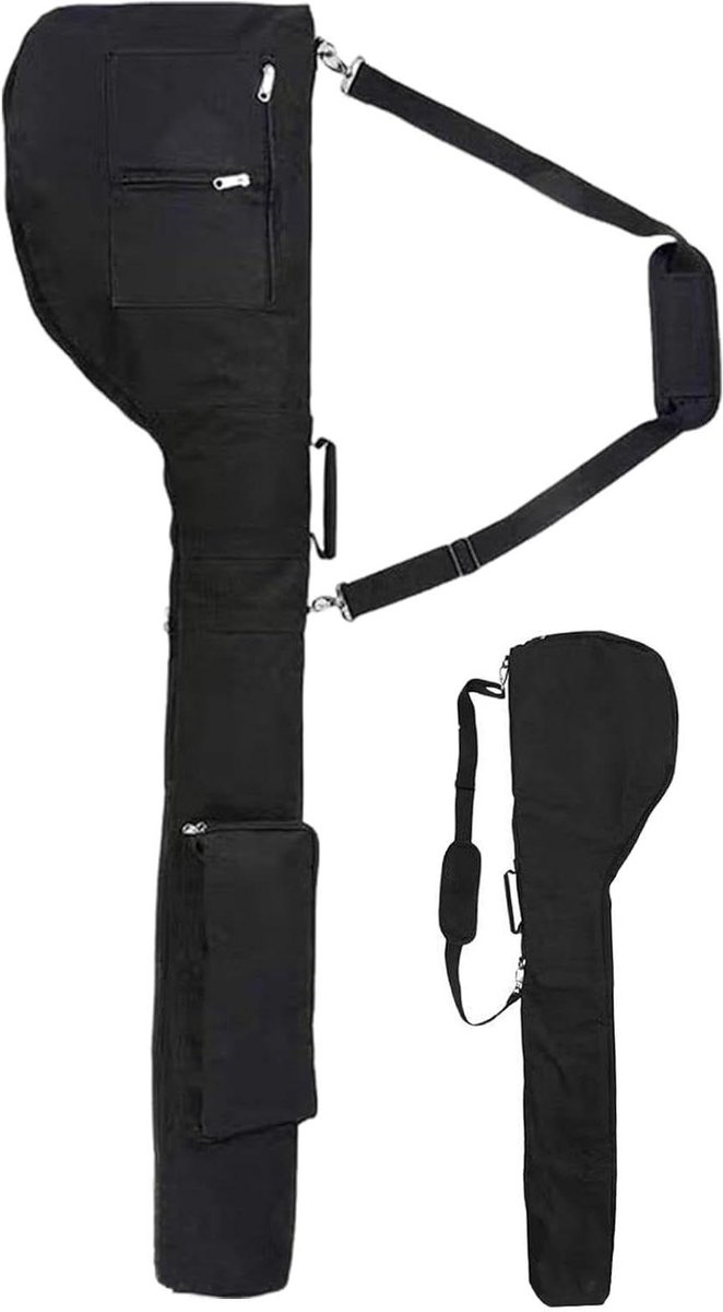 Golftas Opbergtas - Golfclub Houder - Sport Transport - Lichtgewicht Ontwerp - 33 x 23 x 5 cm - Zwart