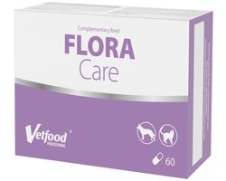VetFood FloraCare - Dierensupplement - Diarree - 60 Capsules