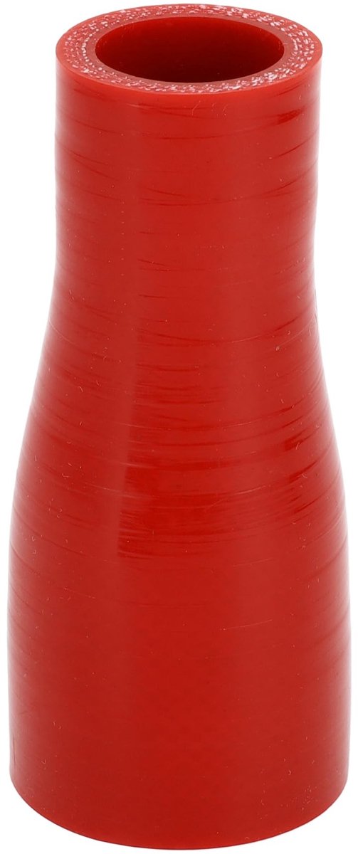 Dailygoods- Koelslang Siliconen - Binnendiameter 25 mm/38 mm - Lengte 100 mm - Temperatuur 300 °C - Meerlaags Geweven - Rood - Siliconenslang