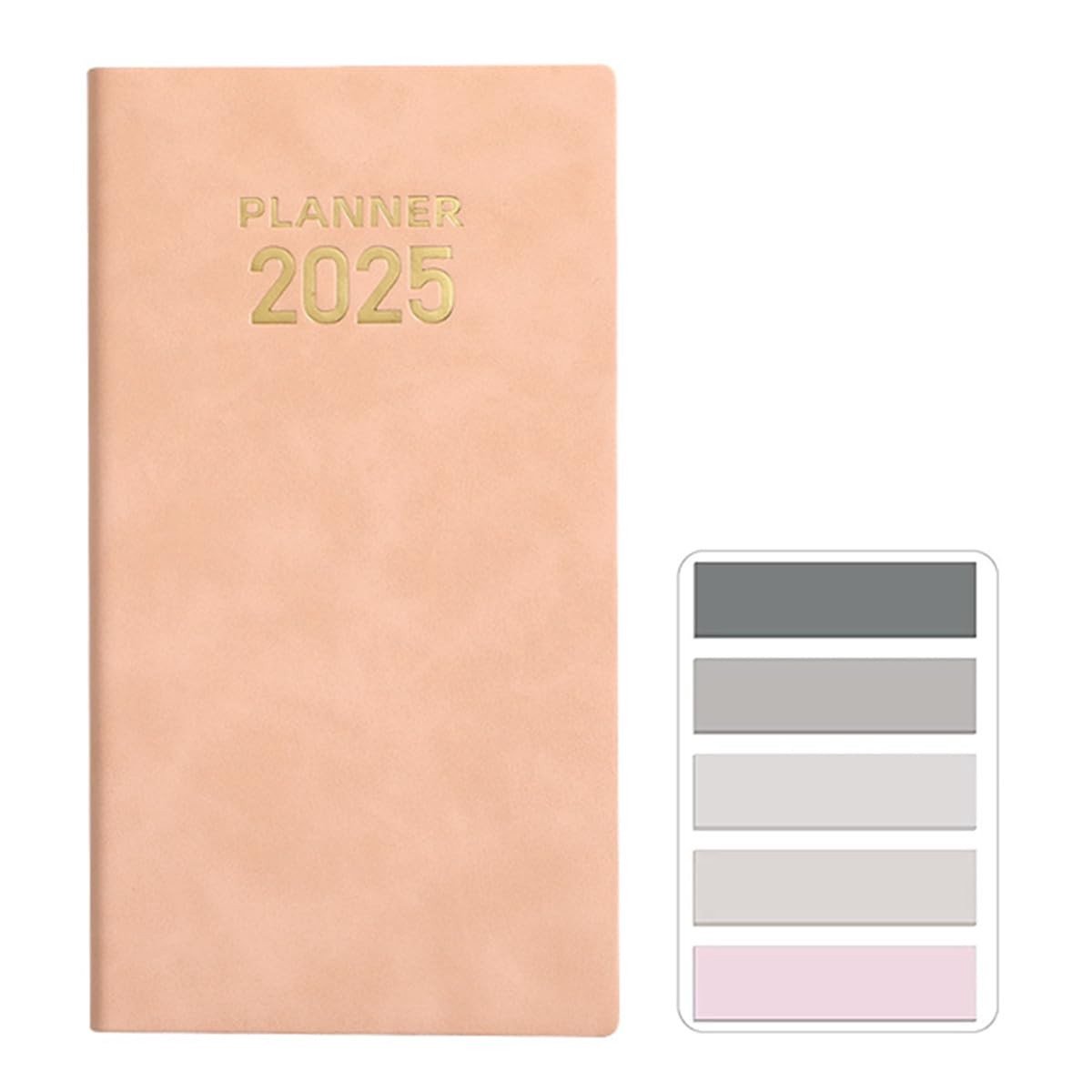 Dailygoods- Zakagenda A6 - PU-lederen Softcover - Afsprakenplanner - Notitieboek - Organizer - 120 Pagina's - Agenda