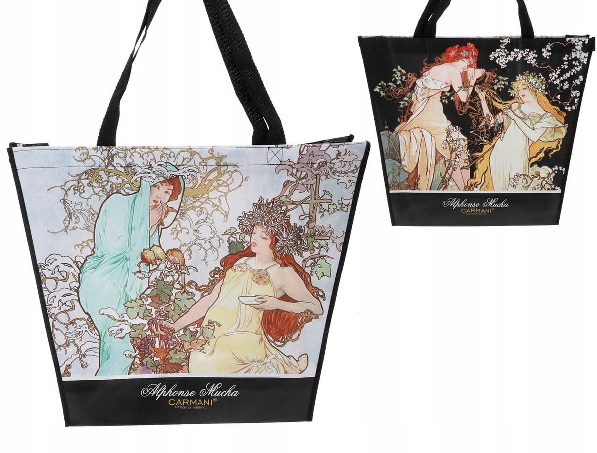 Alfons Mucha Schouderta's 'Vier jaar' - Art & Stijl