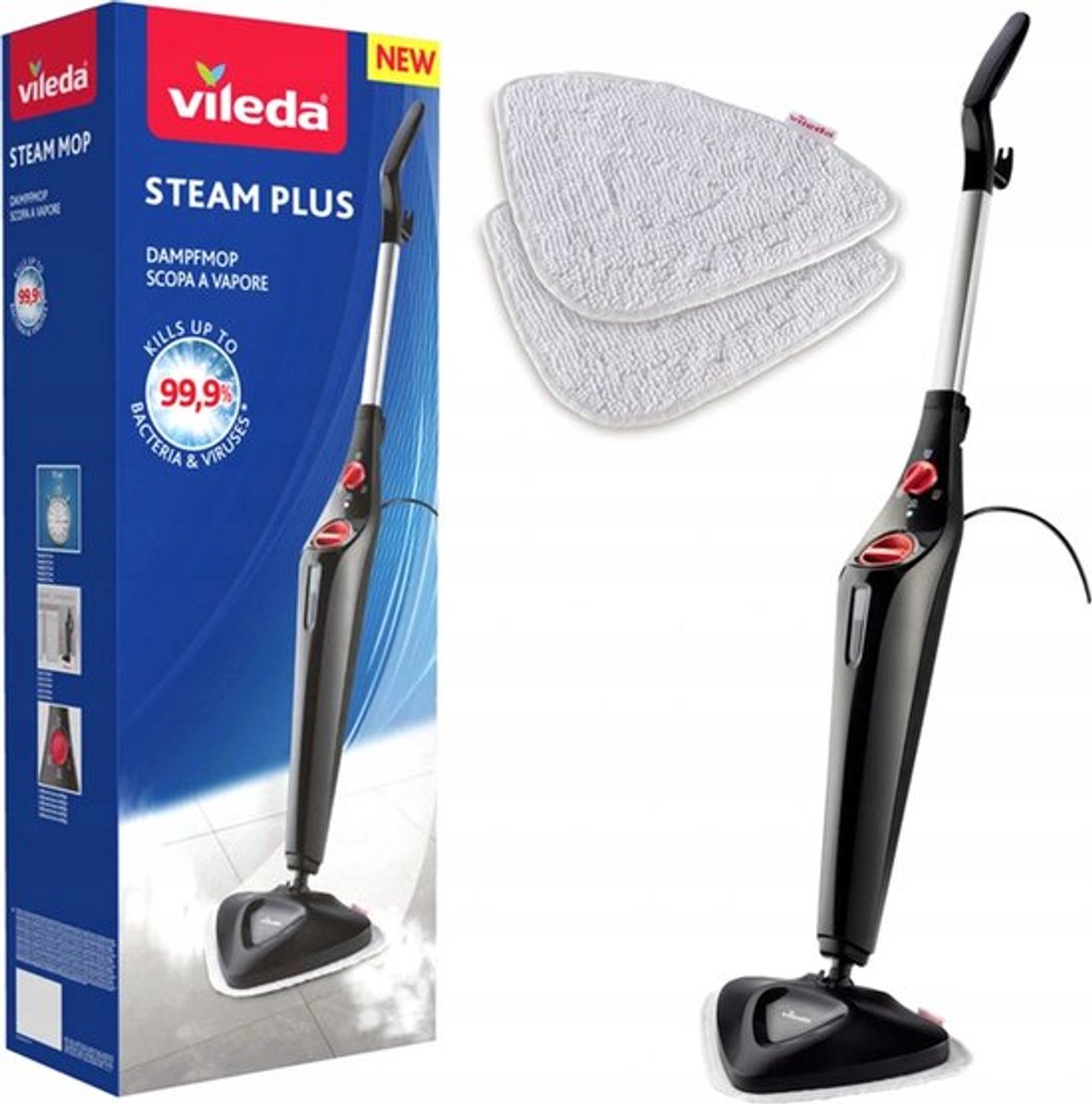 Bol.com Vileda Steam Plus stoomreiniger aanbieding