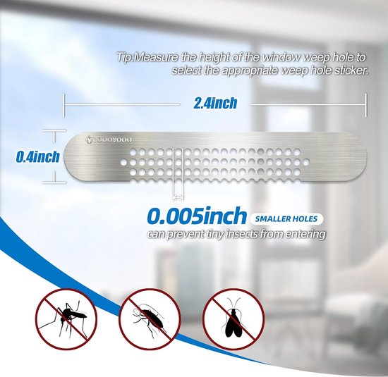 Raamhor Reparatieset - Kleine Plakkers - Raamonderhoud - Sterke PET-lijm - 50 stuks - Zilverkleurig — afbeelding 3