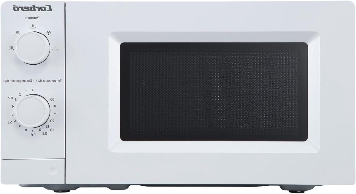 Magnetron - Compacte oven - Snel opwarmen - Ontdooifunctie - 19.5 liter - Wit