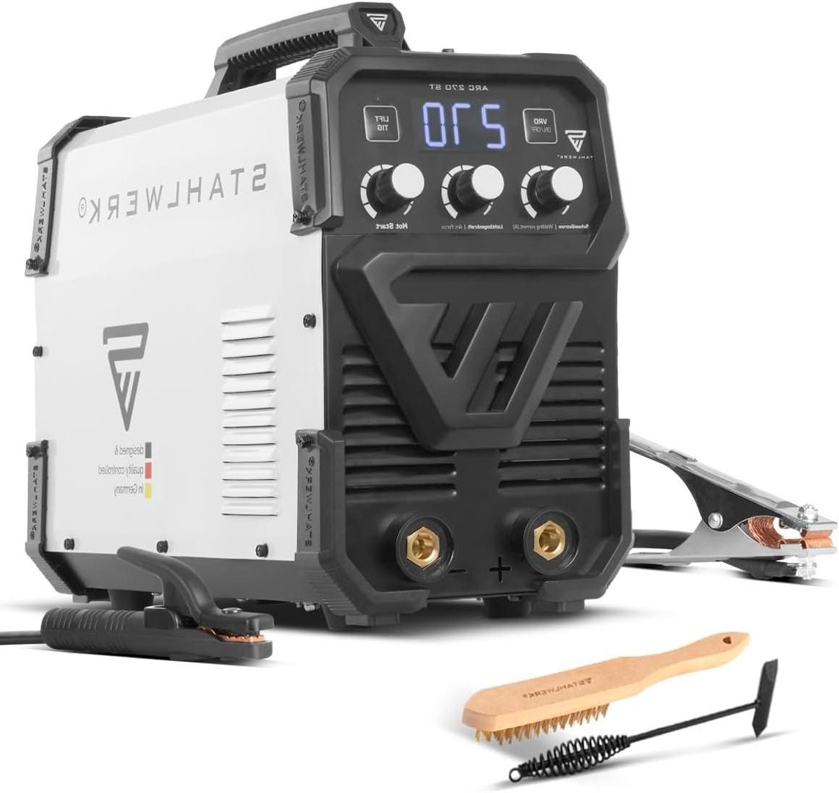 Lasapparaat - Booglasapparaat Inverter - Metaal Bewerken - 270A MMA Lift-TIG - 44x21x37cm - Wit