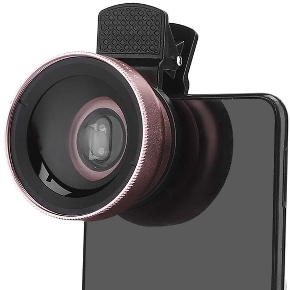 Allecto - Professionele Telefoonlens - 0,45x Supergroothoek- en