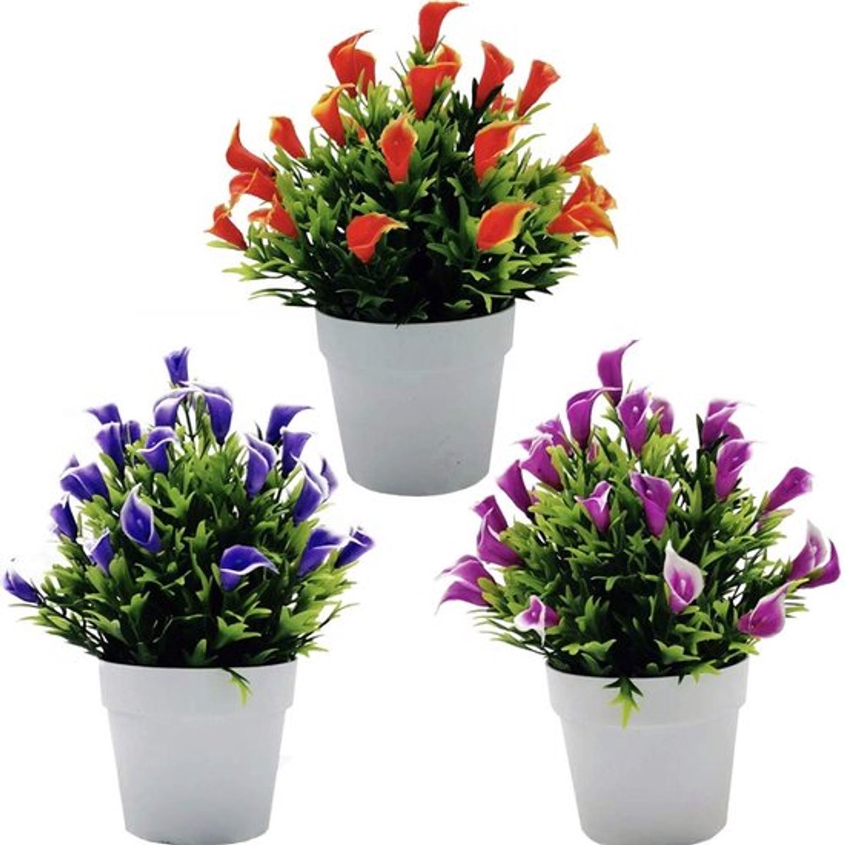 Allecto - Kunstmatige Callalilie - Faux Planten - voor