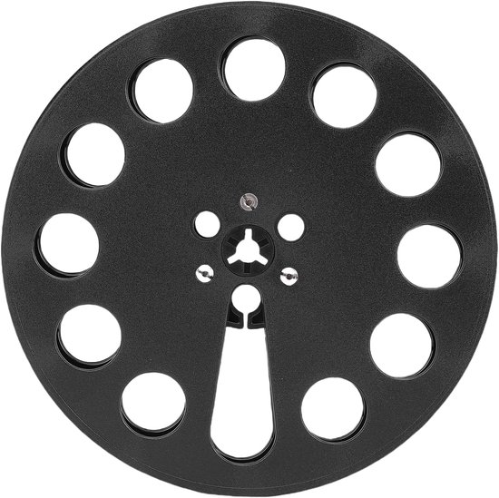 Tape Spoel - Lege Reel - Audio Opnemen - Nab Flens 12 Gat - 7 Inch - Zwart — afbeelding 4