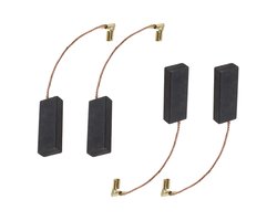 JHUBERS- Koolborstels 2 Pairs - Vervanging voor Grasmaaier - 29x11.2x6.2mm - Compatibel met Flymo/Dewalt - Hoge sterkte - Lange levensduur - Koolborstel